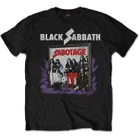 Ginza.se Black Sabbath: Unisex T-Shirt/Sabotage Vintage (Black) (Medium)