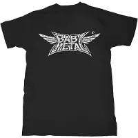 Ginza.se Babymetal: Unisex T-Shirt/Logo (Black) (Large)