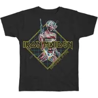Ginza.se Iron Maiden: Unisex T-Shirt/Somewhere in Time Diamond (Black) (Medium)