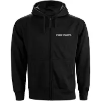 Ginza.se Pink Floyd: Ladies Zipped Hoodie/Circle Logo (Black) (Back Print) (Medium)