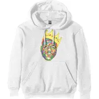 Ginza.se Biggie Smalls: Unisex Pullover Hoodie/Crown (White) (Large)