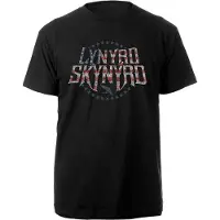 Ginza.se Lynyrd Skynyrd: Unisex T-Shirt/Stars & Stripes (Black) (Medium)