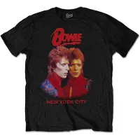 Ginza.se David Bowie: Unisex T-Shirt/New York City (Black) (Back Print) (Large)