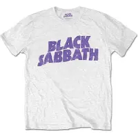 Ginza.se Black Sabbath: Kids Retail Pack T-Shirt/Wavy Logo (White) (9-10 Years)