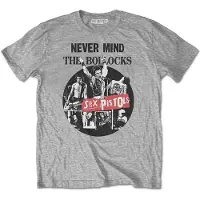 Ginza.se The Sex Pistols: Unisex T-Shirt/Never Mind The Bollocks Live (Grey) (Medium)