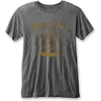 Ginza.se Ramones: Unisex Burnout T-Shirt/Forest Hills (Charcoal Grey) (XX-Large)