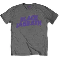 Ginza.se Black Sabbath: Kids T-Shirt/Wavy Logo (Charcoal Grey) (5-6 Years)
