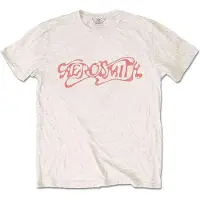 Ginza.se Aerosmith: Unisex T-Shirt/Classic Logo (Natural) (XX-Large)