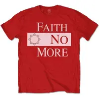 Ginza.se Faith No More: Unisex T-Shirt/Classic New Logo Star (Red) (Small)