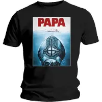Ginza.se Ghost: Unisex T-Shirt/Papa Jaws (Black) (Small)