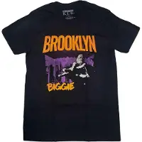 Ginza.se Biggie Smalls: Unisex T-Shirt/Brooklyn Orange (Black) (Small)