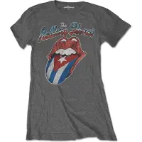 Ginza.se The Rolling Stones: Ladies T-Shirt/Rocks Off Cuba (Charcoal Grey) (Large)