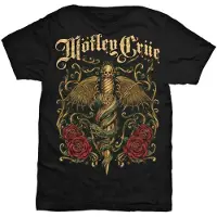 Ginza.se Mötley Crue: Unisex T-Shirt/Exquisite Dagger (Black) (X-Large)