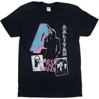 Ginza.se Aaliyah: Unisex T-Shirt/Rock The Boat (Black) (XX-Large)