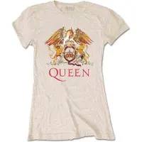 Ginza.se Queen: Ladies T-Shirt/Classic Crest (Sand) (X-Large)