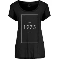 Ginza.se The 1975: Ladies T-Shirt/Original Logo (Black) (Medium)