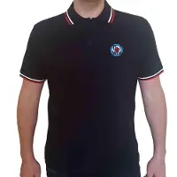 Ginza.se The Who: Unisex Polo Shirt/Target (Black) (XX-Large)