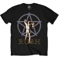 Ginza.se Rush: Unisex T-Shirt/Starman Glow (Black) (Small)