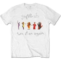 Ginza.se Genesis: Unisex T-Shirt/Turn It On Again (White) (Medium)