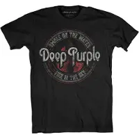Ginza.se Deep Purple: Unisex T-Shirt/Smoke Circle (Black) (X-Large)