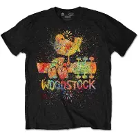 Ginza.se Woodstock: Unisex T-Shirt/Splatter (Black) (Large)