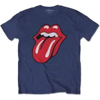Ginza.se The Rolling Stones: Kids T-Shirt/Classic Tongue (Navy Blue) (9-10 Years)
