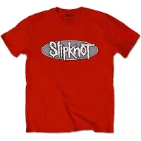 Ginza.se Slipknot: Unisex T-Shirt/24th Anniversary Don't Ever Judge Me (Red) (Back & Sleeve Print) (Large)
