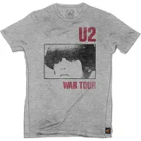 Ginza.se U2: Unisex T-Shirt/War Tour (Grey) (X-Large)