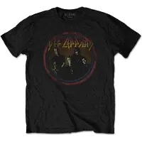 Ginza.se Def Leppard: Unisex T-Shirt/Vintage Circle (Black) (X-Large)