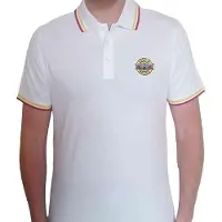 Ginza.se Guns N Roses: Guns N' Roses Unisex Polo Shirt/Classic Logo (White) (Small)