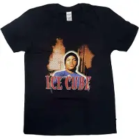 Ginza.se Ice Cube: Unisex T-Shirt/Bootleg (Black) (Medium)