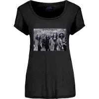 Ginza.se PIL (Public Image Ltd): Unisex T-Shirt/White Logo (Black) (Small)