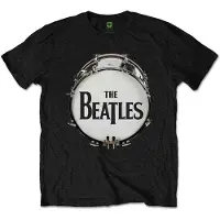 Ginza.se The Beatles: Unisex T-Shirt/Original Drum Skin (Black) (Medium)