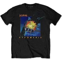 Ginza.se Def Leppard: Unisex T-Shirt/Pyromania (Black) (Large)