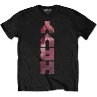 Ginza.se HRVY: Unisex T-Shirt/Personal Lyrics (Black) (Back Print) (Large)