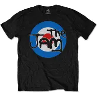 Ginza.se The Jam: Unisex T-Shirt/Target Logo (Black) (Soft Hand Inks) (Small)
