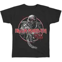 Ginza.se Iron Maiden: Unisex T-Shirt/Piece of Mind Circle (Black) (Medium)