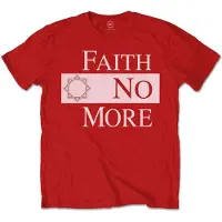 Ginza.se Faith No More: Unisex T-Shirt/Classic New Logo Star (Red) (Medium)