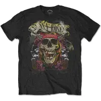 Ginza.se Guns N Roses: Guns N' Roses Unisex T-Shirt/Trashy Skull (Black) (Back Print) (Medium)