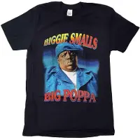 Ginza.se Biggie Smalls: Unisex T-Shirt/Poppa (Black) (X-Large)