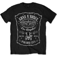 Ginza.se Guns N Roses: Guns N' Roses Unisex T-Shirt/Paradise City Label (Black) (XX-Large)