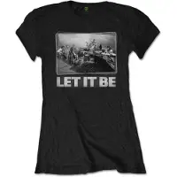 Ginza.se The Beatles: Ladies T-Shirt/Let It Be Studio (Black) (Large)