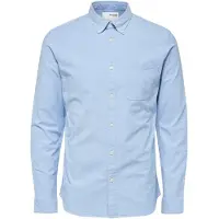 Selected Regrick Oxford Flex Skjorta Med Långa ärmar