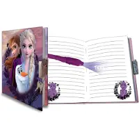 Euromic LEGO Disney Frozen Diary gift set with 80 sheets and magic pen