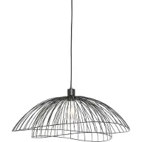QAZQA Design Hänglampa Svart 60 cm - Pua
