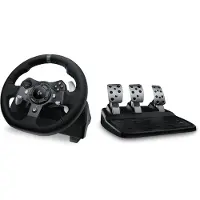 Logitech G920 Driving Force - Rat og pedalsæt - kabling - for Microsoft Xbox One & PC