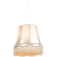 QAZQA Retro hänglampa grädde 45 cm - Granny