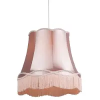 QAZQA Retrohänglampa rosa 45 cm - Granny