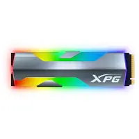 A-Data Technology ADATA XPG Spectrix S20G RGB - SSD - 1 TB - inbyggd - M.2 2280 - PCIe 3.0 x4 (NVMe) - 256 bitars AES - integrerad kylfläns