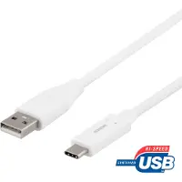 Deltaco Usbc-1010m Usb-a Till Usb-c-kabel